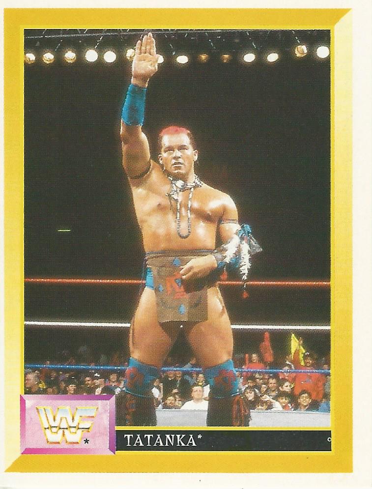 WWF Merlin Sticker Collection 1994 Tatanka No.135