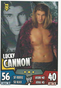 WWE Topps Slam Attax Rumble 2011 Trading Card Lucky Cannon No.135 NXT