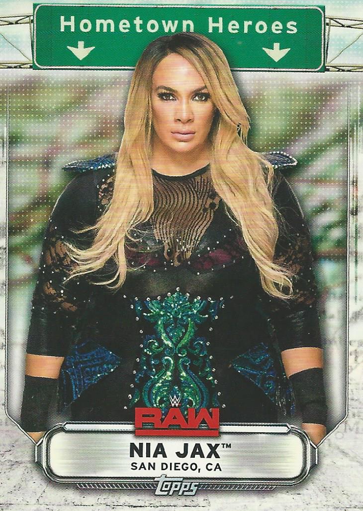 WWE Topps Raw 2019 Trading Card Nia Jax HH-27