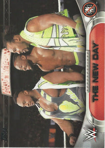 WWE Topps 2016 Trading Cards New Day 6AA