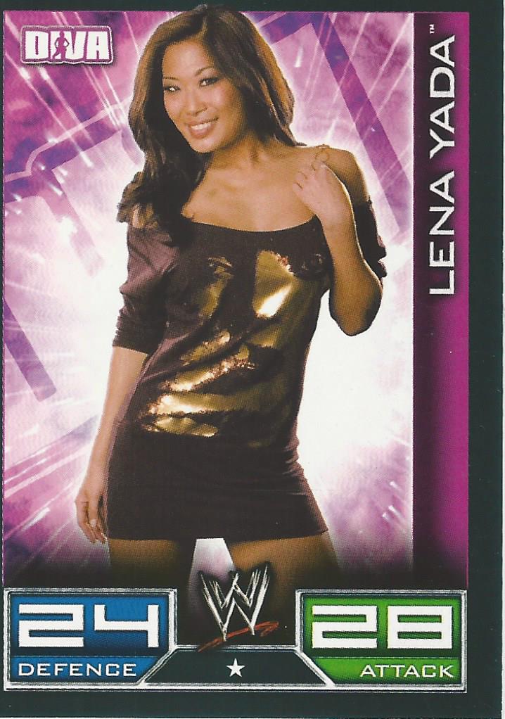 WWE Topps Slam Attax 2008 Trading Cards Lena Yada No.136