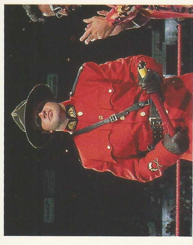 WWF Merlin Stickers 1991 The Mountie No.136