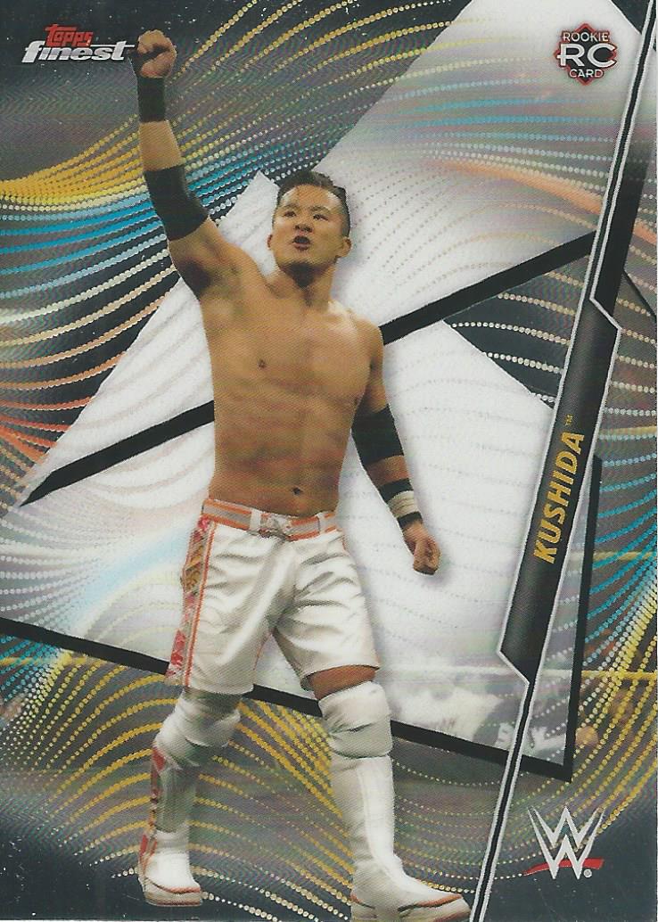 WWE Topps Finest 2020 Trading Cards Kushida No.86