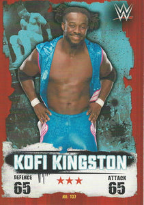 WWE Topps Slam Attax Takeover 2016 Trading Card Kofi Kingston No.137