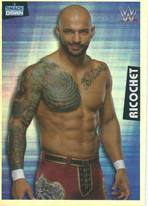 WWE Panini 2022 Sticker Collection Ricochet Foil No.137