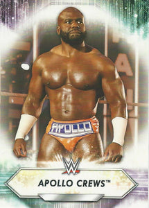 WWE Topps 2021 Trading Cards Apollo Crews No.137