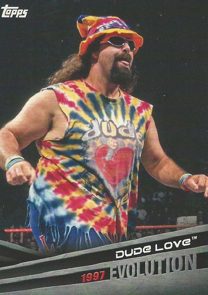 WWE Topps 2018 Trading Cards Mick Foley E37