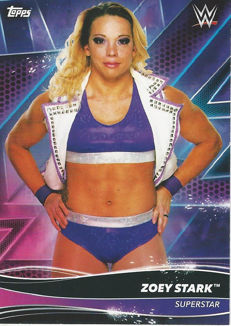 Topps WWE Superstars 2021 Trading Cards Zoey Stark No.137