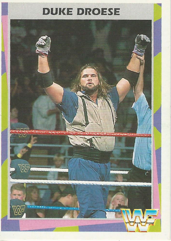 WWF Merlin Trading Card 1995 Duke Drose No.137