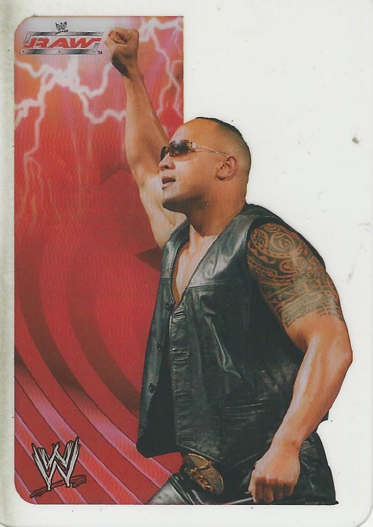 WWE Edibas Lamincards 2005 The Rock No.138
