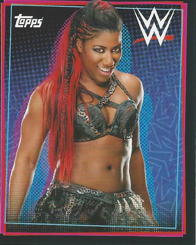 WWE Topps Road to Wrestlemania Stickers 2021 Ember Moon No.138