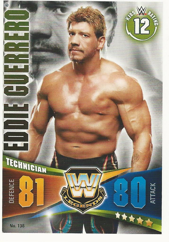 WWE Topps Slam Attax Rivals 2014 Trading Card Eddie Guerrero No.138