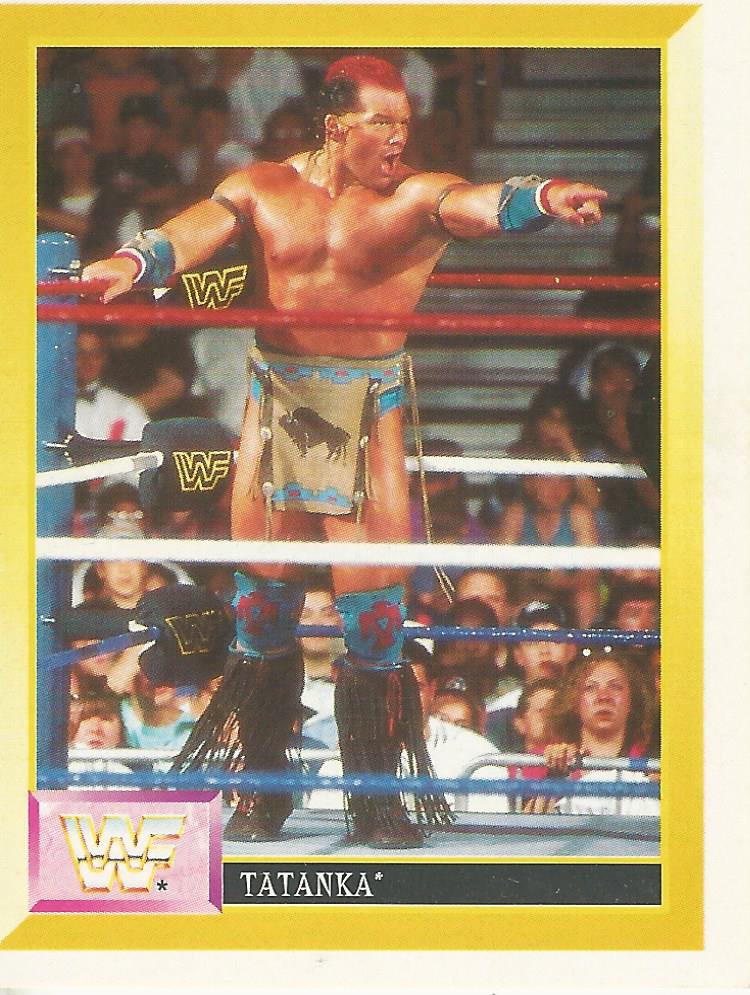 WWF Merlin Sticker Collection 1994 Tatanka No.138