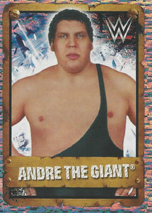 WWE Topps Stickers 2017 Andre the Giant Foil No.138