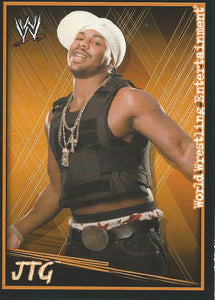 WWE Topps Superstars Uncovered 2007 Sticker Collection JTG No.138