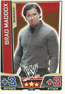 WWE Slam Attax Superstars 2013 Trading Card Brad Maddox No.138