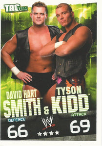 WWE Topps Slam Attax Evolution 2010 Trading Cards DH Smith and Tyson Kidd No.138