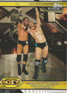 WWE Topps NXT 2019 Trading Cards Roderick Strong and Kyle O'Reilly No.39
