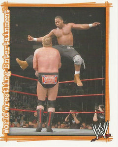 WWE Topps Superstars Uncovered 2007 Sticker Collection JTG No.139