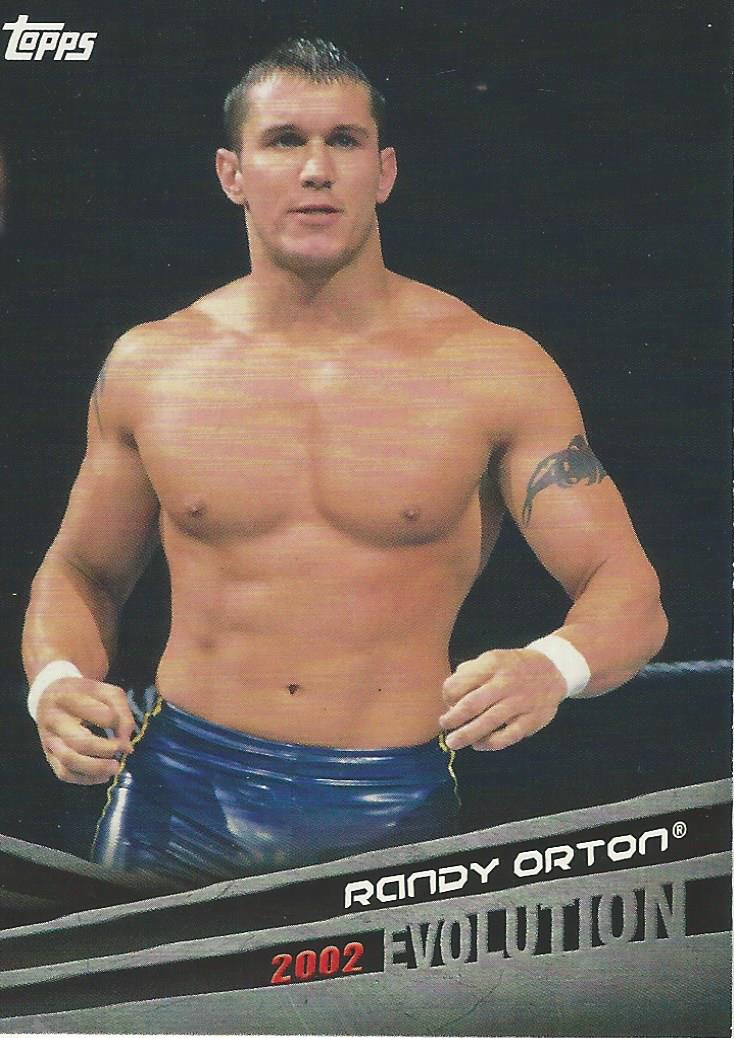 WWE Topps 2018 Trading Cards Randy Orton E39