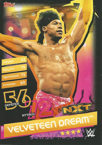 WWE Topps Slam Attax Reloaded 2020 Trading Card Velveteen Dream No.139 NXT