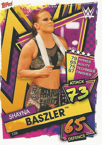 WWE Topps Slam Attax 2021 Trading Card Shayna Baszler No.139