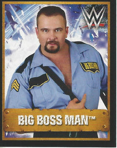 WWE Topps Stickers 2017 Big Boss Man No.139