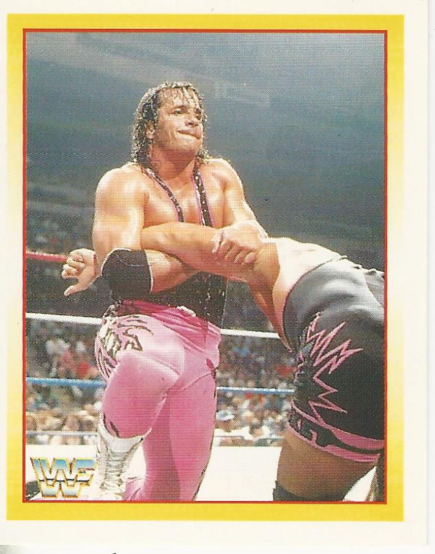 WWF Merlin Stickers 1995 Bret Hart No.13