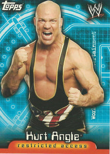 WWE Topps Insider 2006 Trading Cards US Kurt Angle No.13