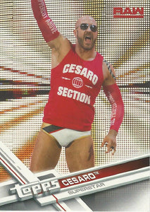WWE Topps Then Now Forever 2017 Trading Card Cesaro No.113