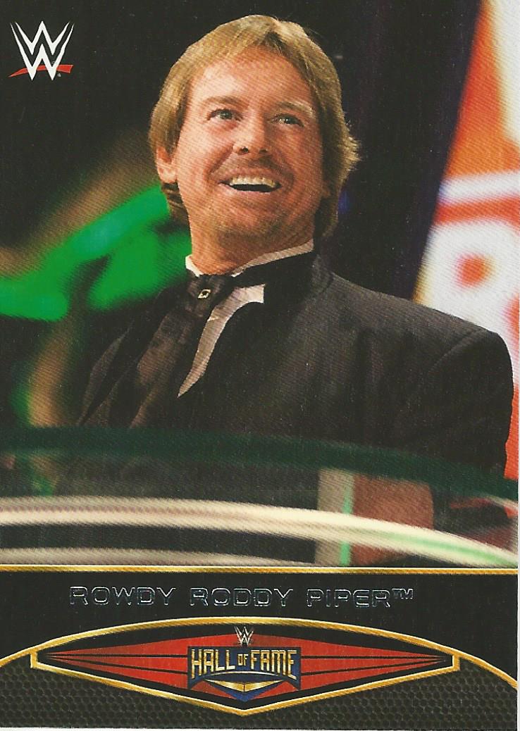 WWE Topps Road to Wrestlemania 2015 Trading Cards Roddy Piper 13 of 30