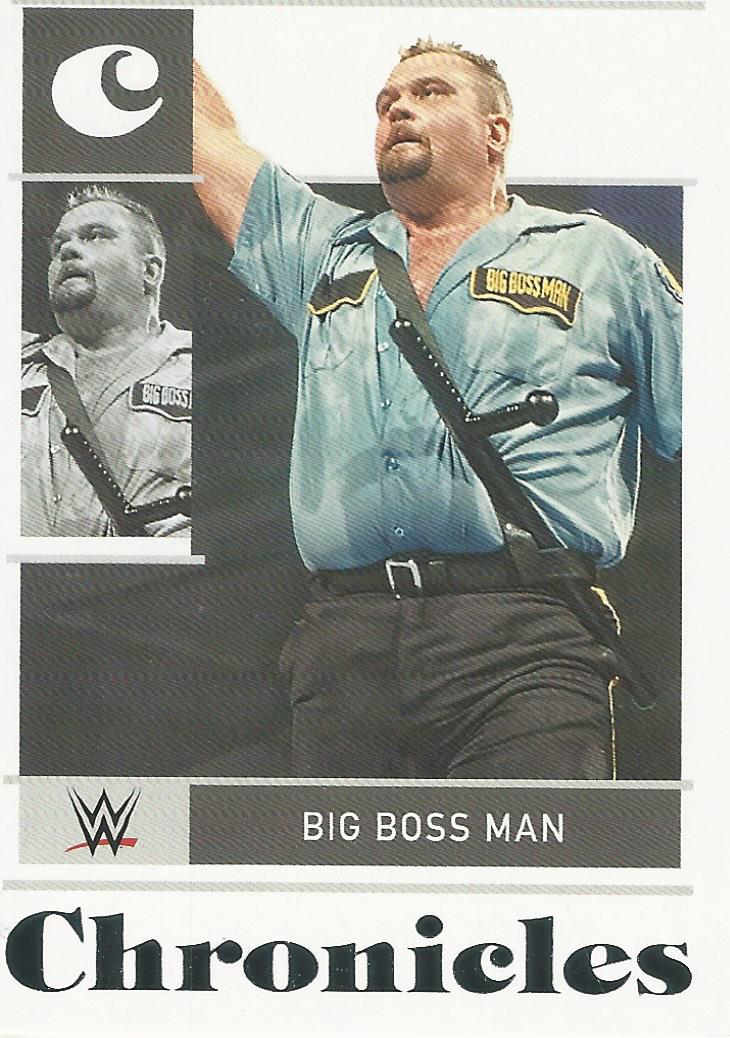 WWE Panini Chronicles 2023 Trading Cards Big Boss Man No.38