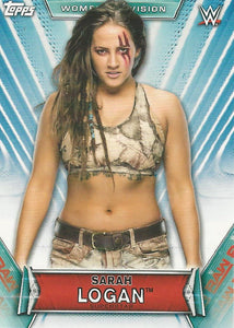 WWE Topps Women Division 2019 Trading Card Sarah Logan No.13