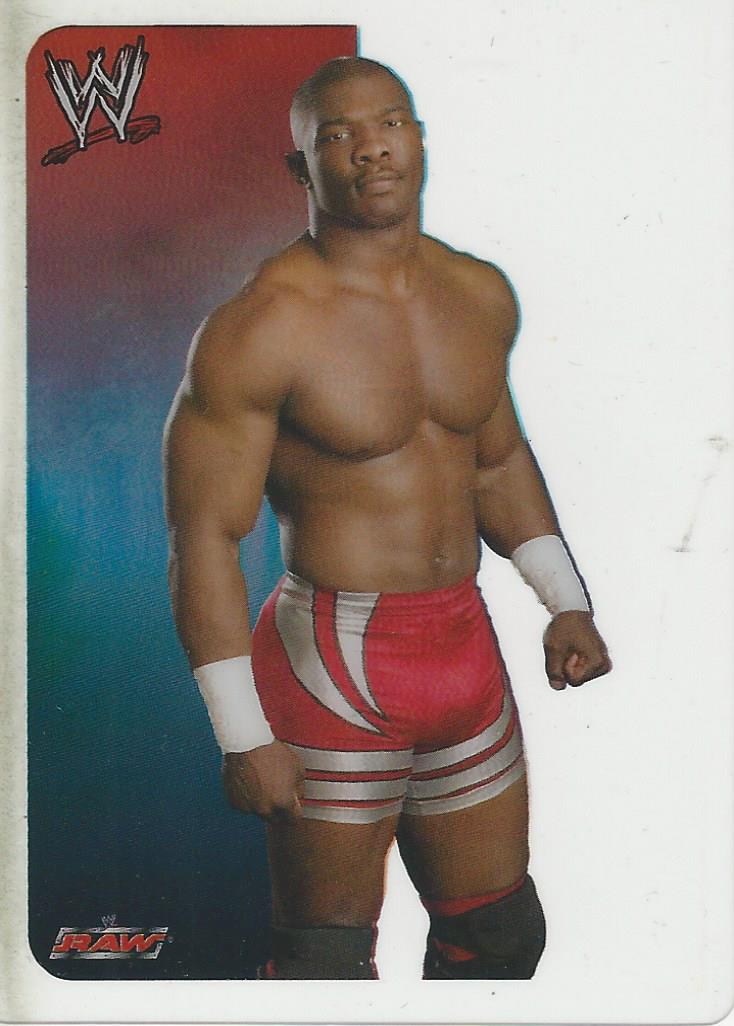 WWE Edibas Lamincards 2004 Shelton Benjamin No.13