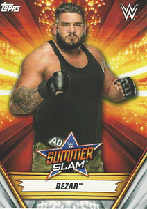 WWE Topps Summerslam 2019 Trading Card Rezar No.13