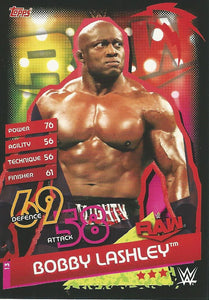 WWE Topps Slam Attax Reloaded 2020 Trading Card Bobby Lashley No.13