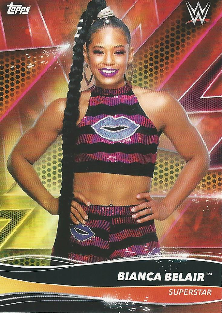 Topps WWE Superstars 2021 Trading Cards Bianca Belair No.13