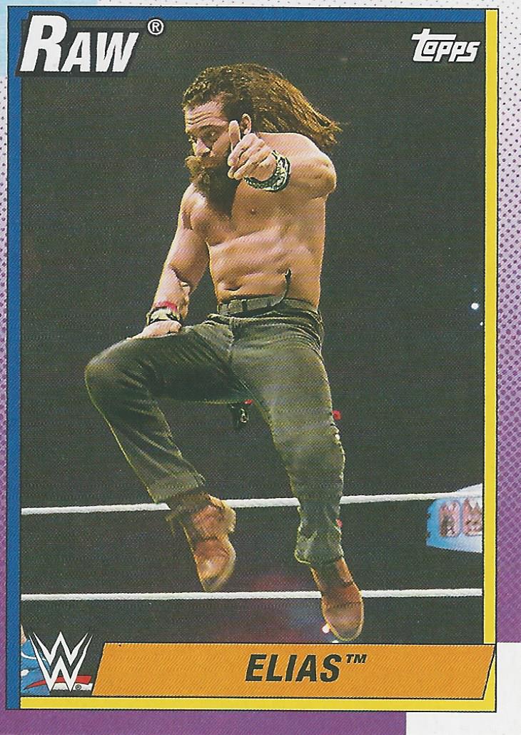 WWE Topps Heritage 2021 Trading Card Elias No.13