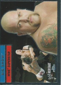 WWE Topps Chrome Heritage Trading Card 2006 Big Show No.13