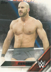WWE Topps 2016 Trading Cards Cesaro No.13