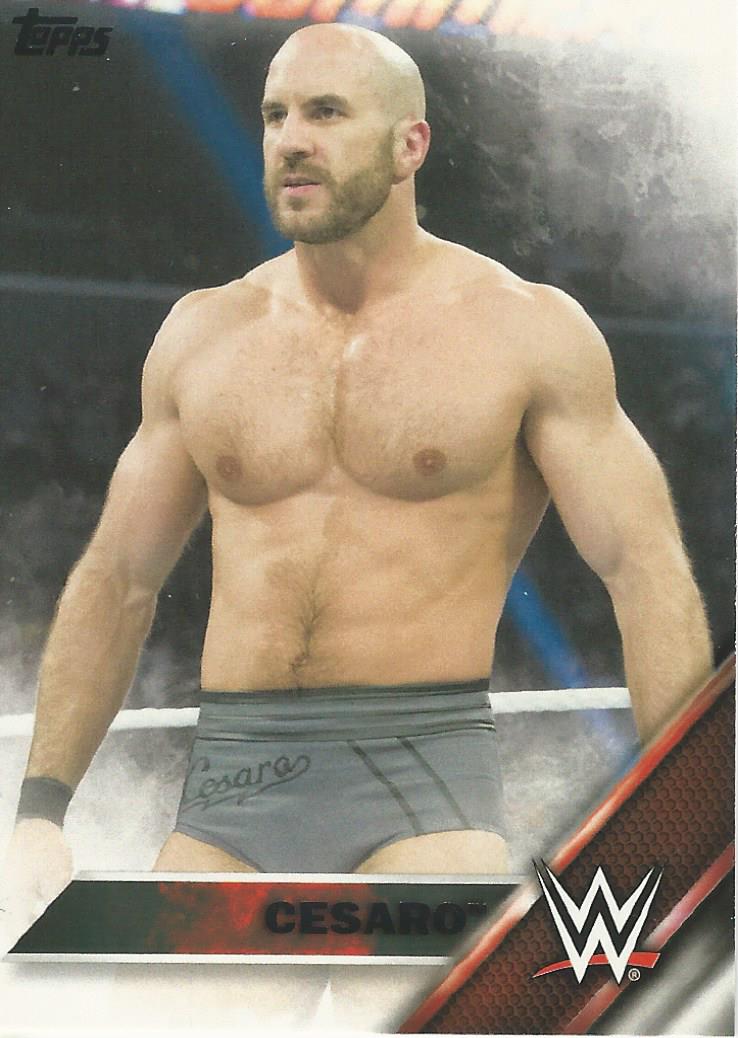 WWE Topps 2016 Trading Cards Cesaro No.13