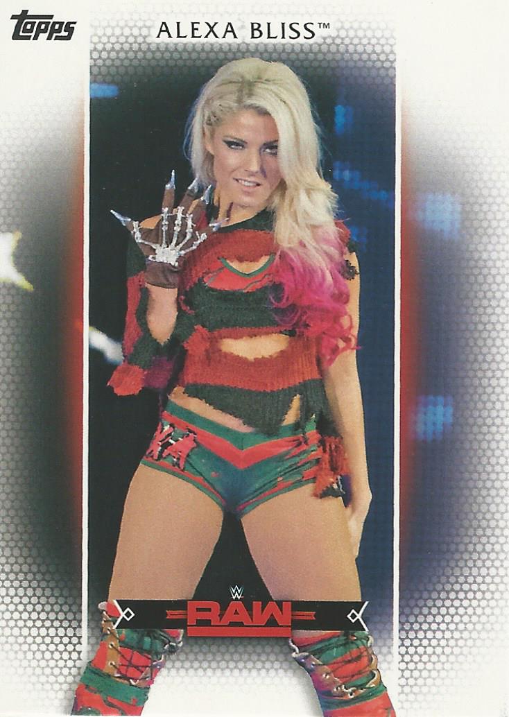 WWE Topps Women Division 2017 Trading Card Alexa Bliss R13