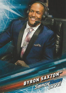 WWE Topps Smackdown 2019 Trading Cards Byron Saxton No.13