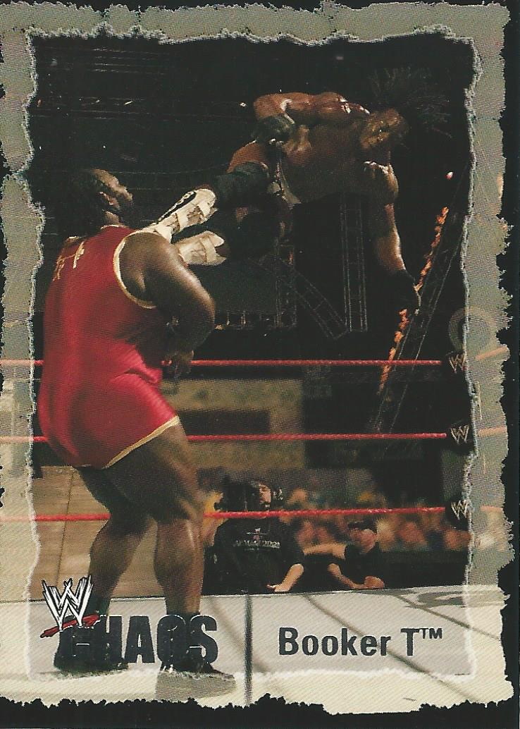 WWE Fleer Chaos Trading Card 2004 Booker T No.13