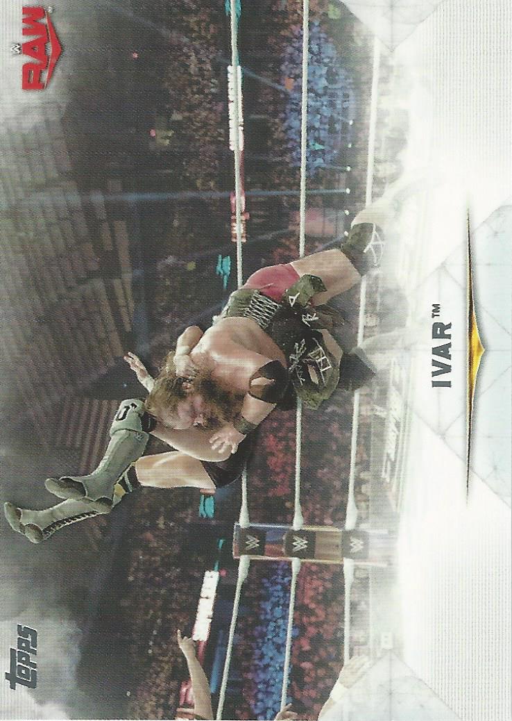 WWE Topps Undisputed 2020 Trading Card Ivar No.13