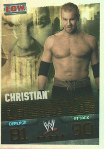 WWE Topps Slam Attax Evolution 2010 Trading Card Champion Christian No.13