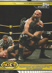 WWE Topps NXT 2019 Trading Cards Tommaso Ciampa No.40