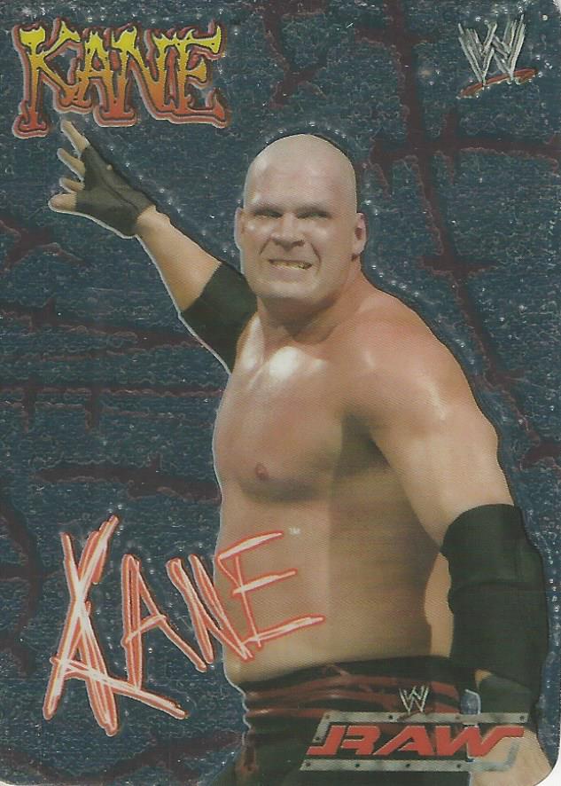 WWE Smackdown Tesla 2004 Trading Cards Kane Foil No.13