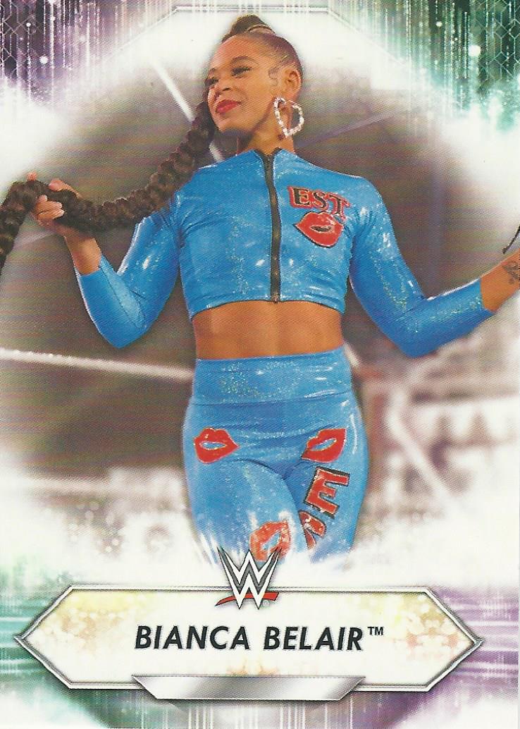 WWE Topps 2021 Trading Cards Bianca Belair No.140