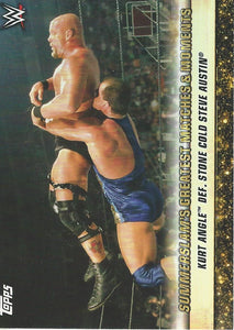 WWE Topps Summerslam 2019 Trading Card Kurt Angle GM-20